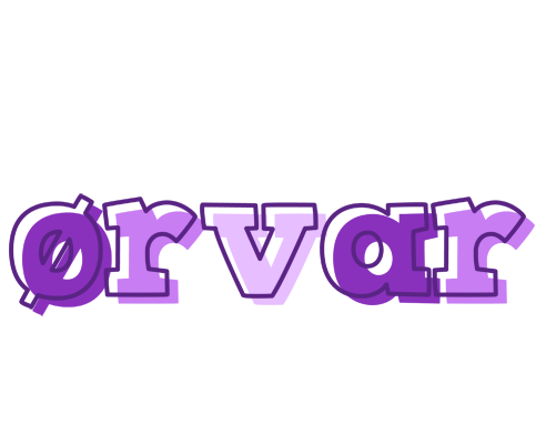 Ørvar sensual logo