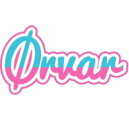 Ørvar woman logo
