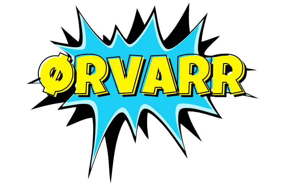 Ørvarr amazing logo