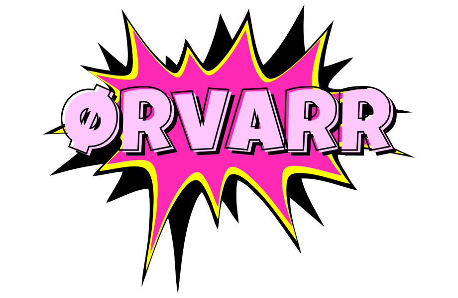 Ørvarr badabing logo