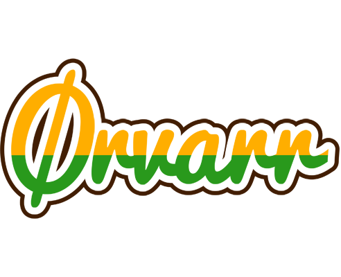 Ørvarr banana logo