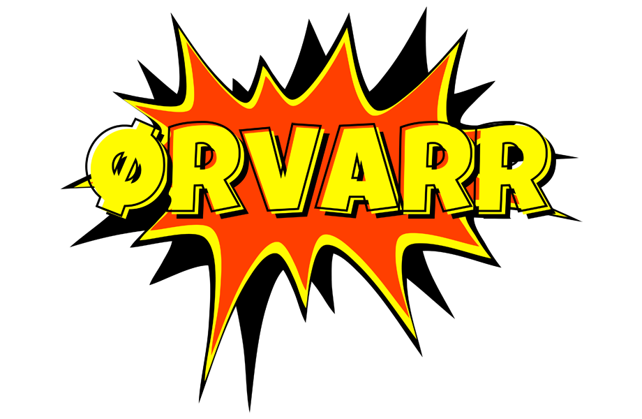 Ørvarr bazinga logo