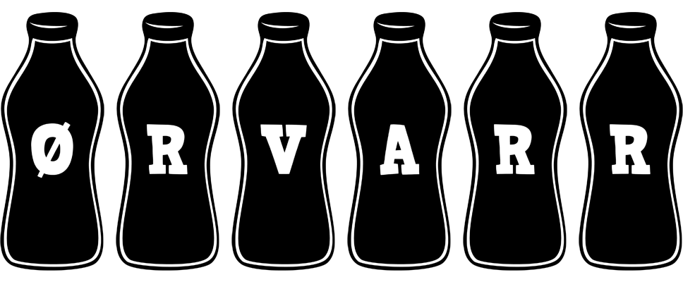 Ørvarr bottle logo