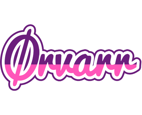 Ørvarr cheerful logo