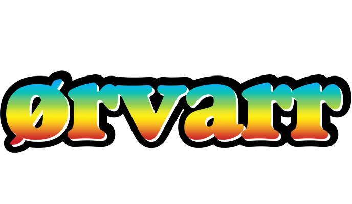 Ørvarr color logo
