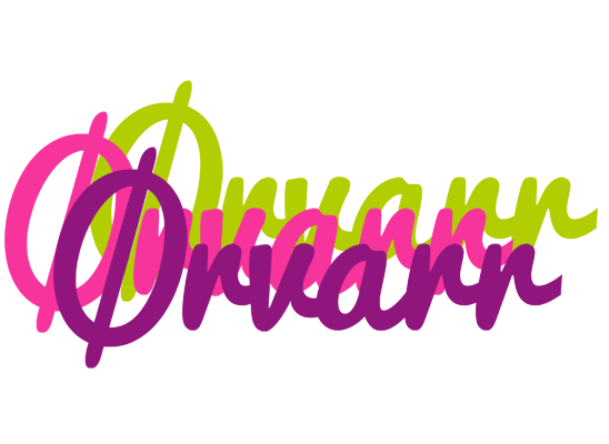 Ørvarr flowers logo