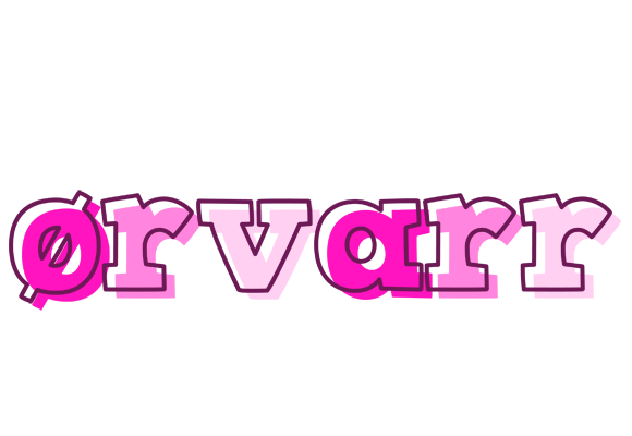 Ørvarr hello logo