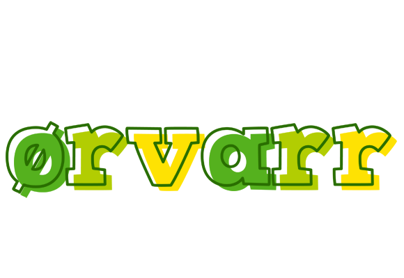 Ørvarr juice logo