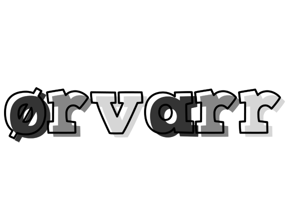 Ørvarr night logo