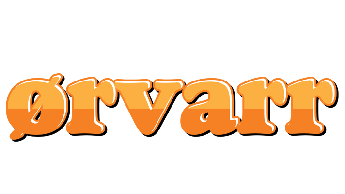 Ørvarr orange logo