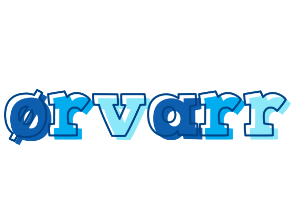 Ørvarr sailor logo