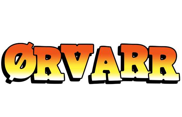 Ørvarr sunset logo