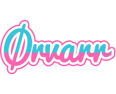 Ørvarr woman logo