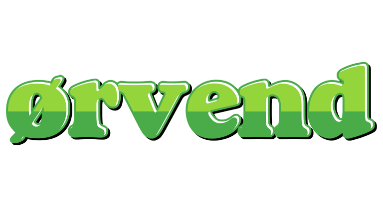 Ørvend apple logo