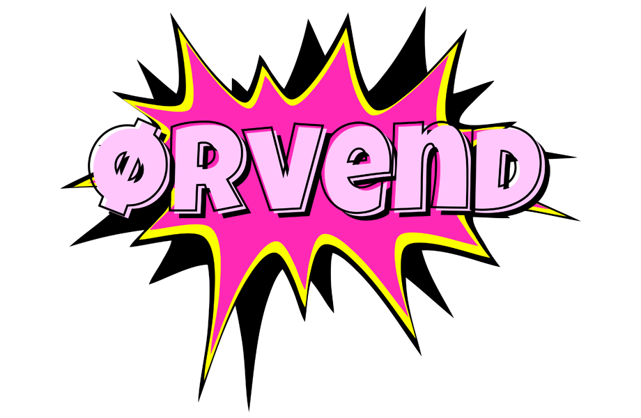 Ørvend badabing logo