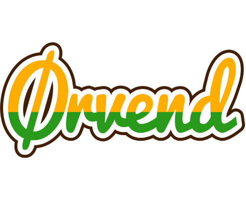 Ørvend banana logo