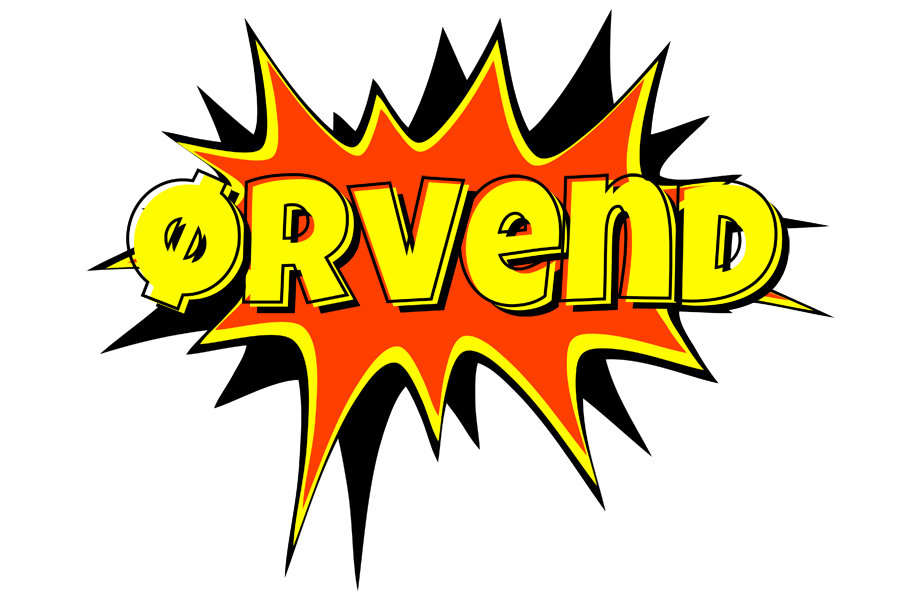 Ørvend bazinga logo