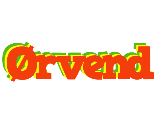 Ørvend bbq logo
