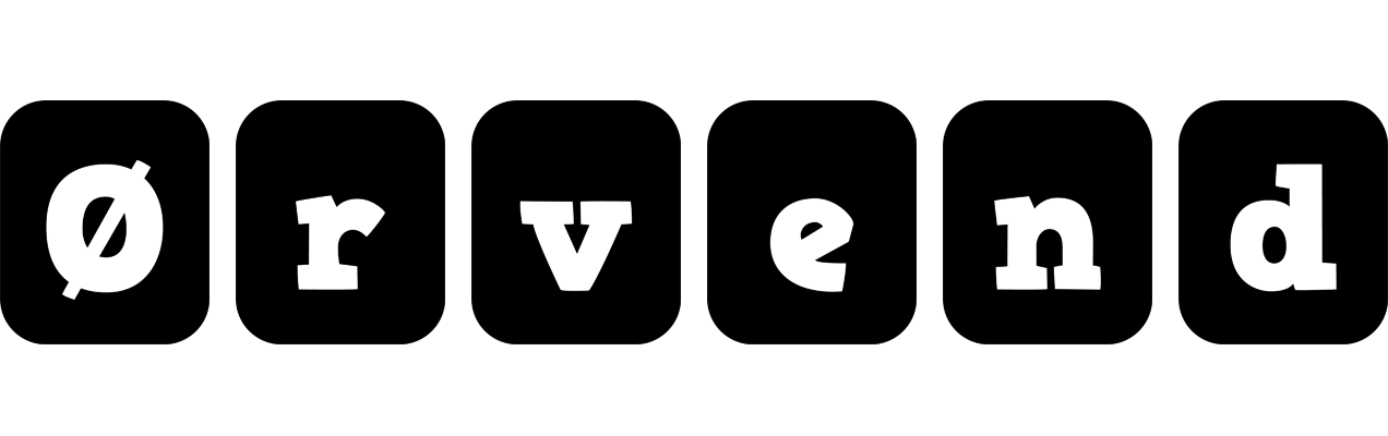 Ørvend box logo