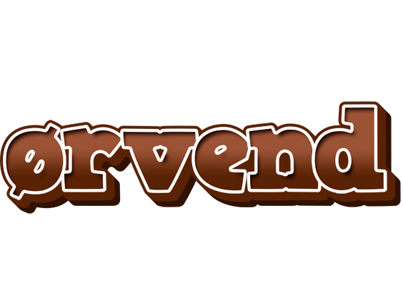 Ørvend brownie logo