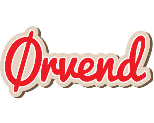 Ørvend chocolate logo