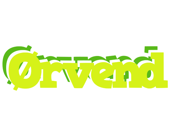 Ørvend citrus logo
