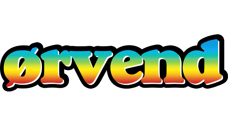 Ørvend color logo