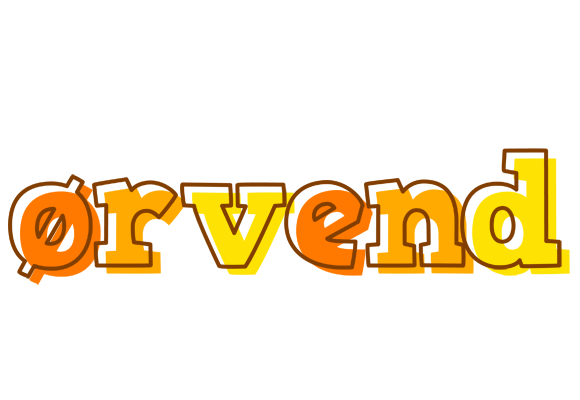 Ørvend desert logo