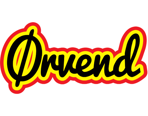 Ørvend flaming logo