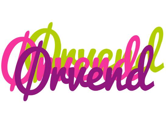 Ørvend flowers logo