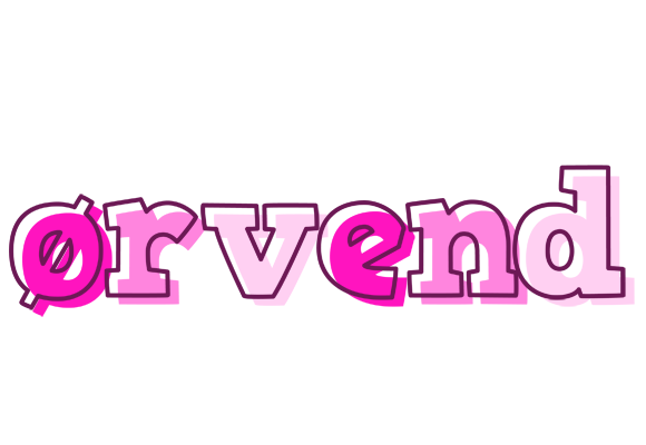 Ørvend hello logo