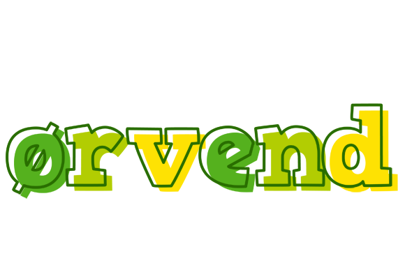 Ørvend juice logo