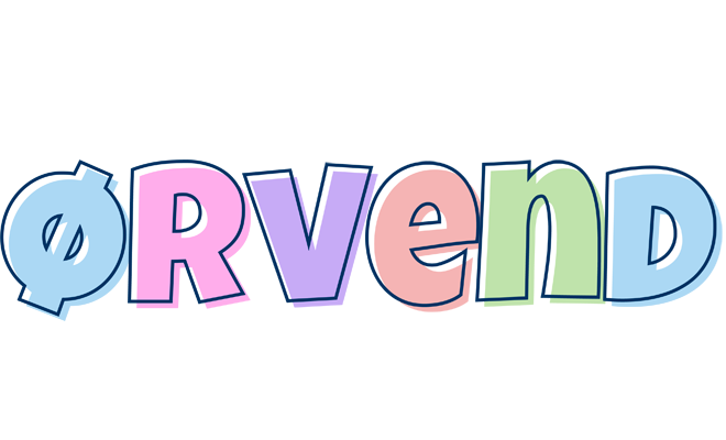 Ørvend pastel logo