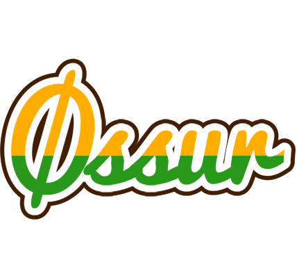 Øssur banana logo