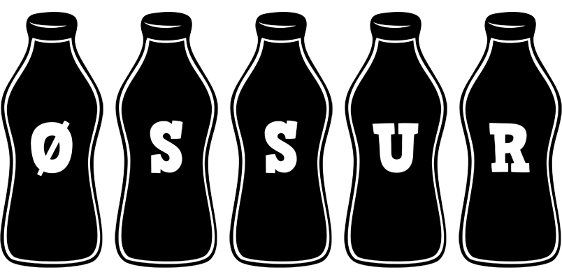 Øssur bottle logo