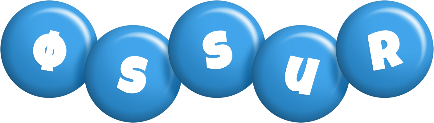 Øssur candy-blue logo