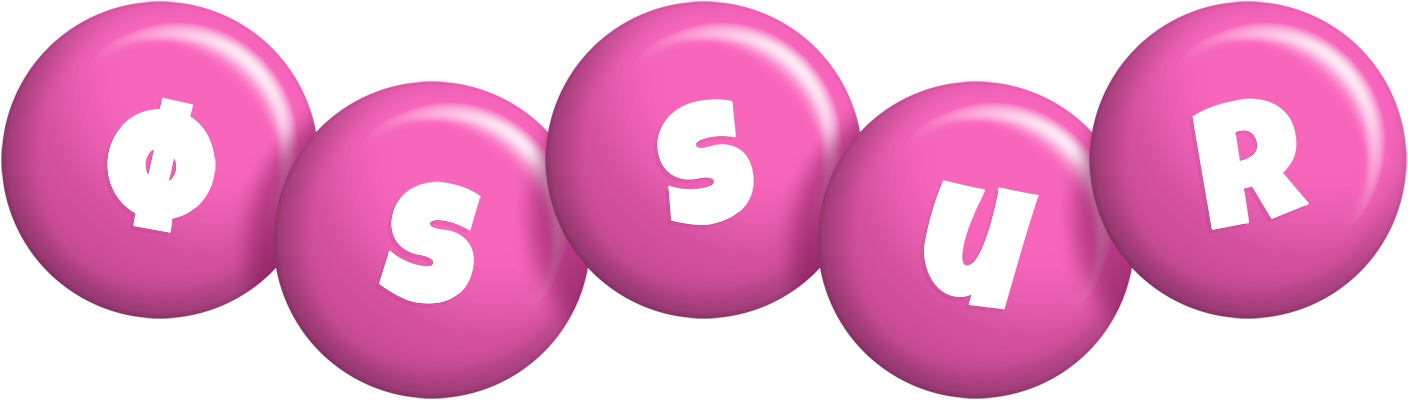 Øssur candy-pink logo