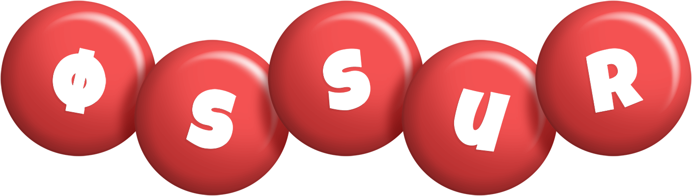 Øssur candy-red logo