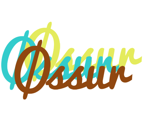 Øssur cupcake logo