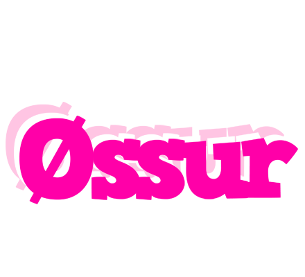 Øssur dancing logo