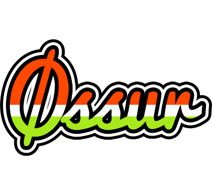 Øssur exotic logo