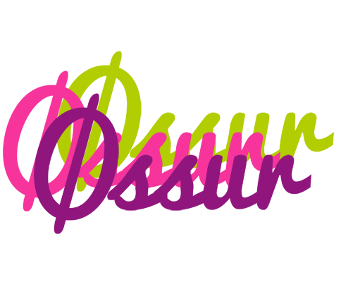 Øssur flowers logo