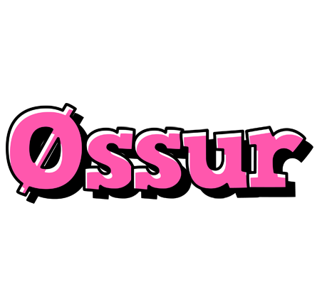 Øssur girlish logo