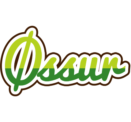 Øssur golfing logo