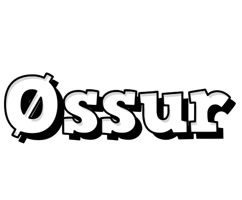Øssur snowing logo