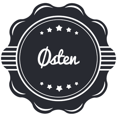 Østen badge logo