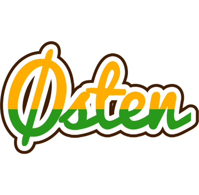 Østen banana logo