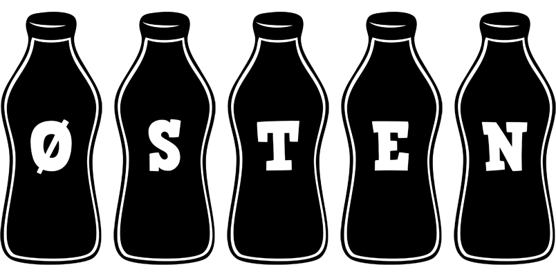 Østen bottle logo