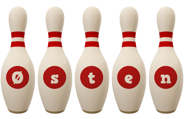 Østen bowling-pin logo