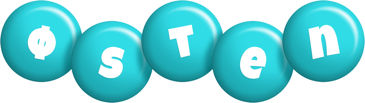 Østen candy-azur logo